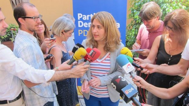 La coordinador del PDeCAT, M.Pascal | EUROPA PRESS ep la coordinadorpdecat mpascal