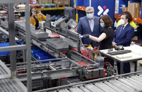 ep la presidenta de la comunidad de madrid isabel diaz ayuso durante su visita a las instalaciones