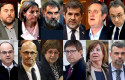 ep montaje con los rostros de los lideres independentistas del 1-o y presos del procs a menos de dos ep montaje con los rostros de los lideres independentistas del 1-o y presos del procs a menos de dos