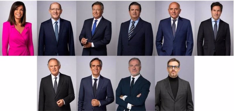 ep nueva estructura directiva de mediaset espana sandra fernandez manuel villanueva alessandro salem ep nueva estructura directiva de mediaset espana sandra fernandez manuel villanueva alessandro salem