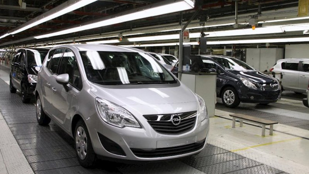 ep opel meriva en la planta de figueruelas