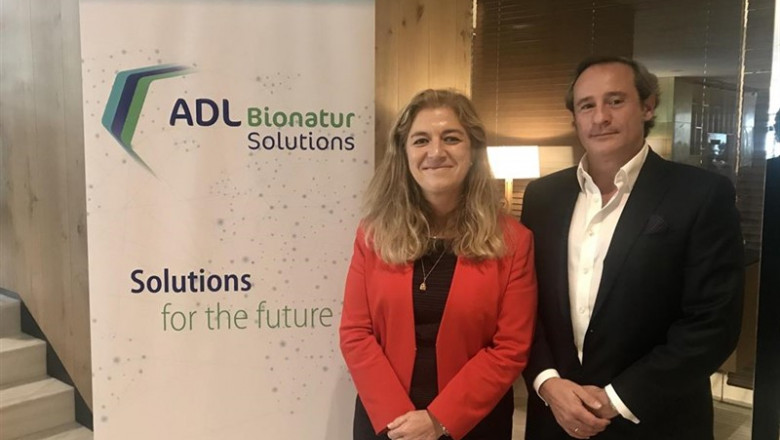 Pilar de la Huerta, consejera delegada de ADL Bionatur Solutions, y Ramón Betolaza, presidente del consejo de Administración | ADL ep pilarla huerta consejera delegadaadl bionatur solutions y ramon betolaza presidenteconsejo de administracionla compania