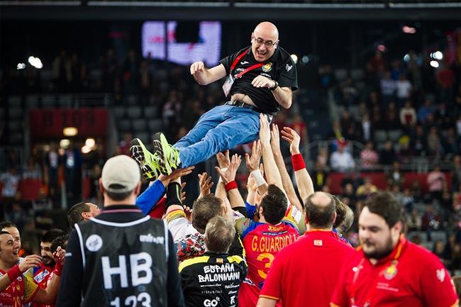El Seleccionador Español De Balonmano Masculino, Jordi Ribera | HTTP://CRO2018.EHF-EURO.COM ep seleccionador espanolbalonmano masculino jordi ribera