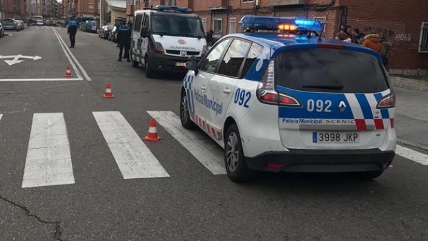 ep valladolid- dotacionesla policia locallugaratropello