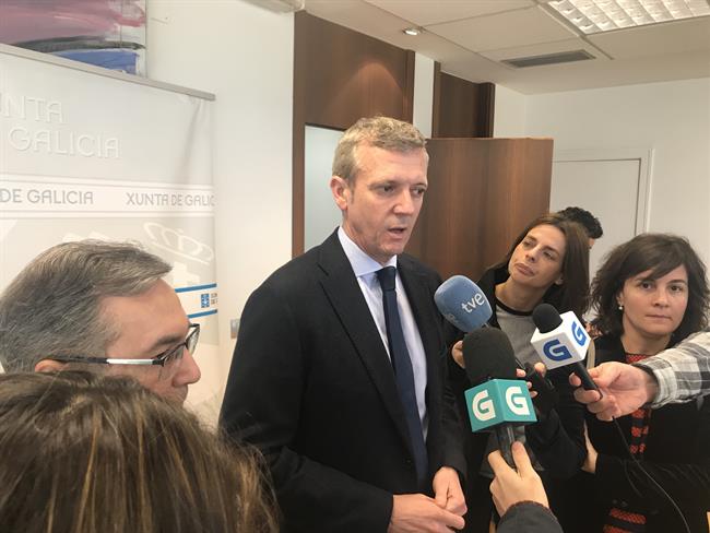 El vicepresidente de la Xunta, Alfonso Rueda, en declaraciones a los medios | EUROPA PRESS - Archivo ep vicepresidentela xunta alfonso rueda en declaracioneslos medios