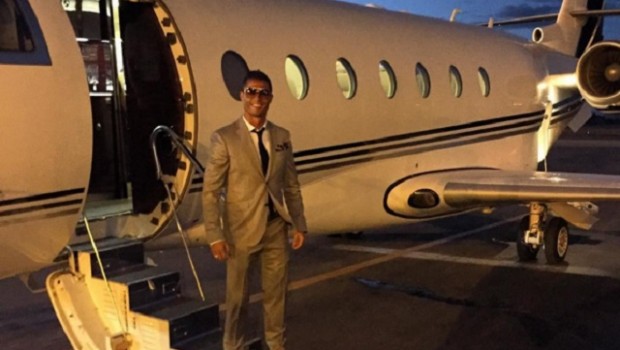 cristiano ronaldo avion