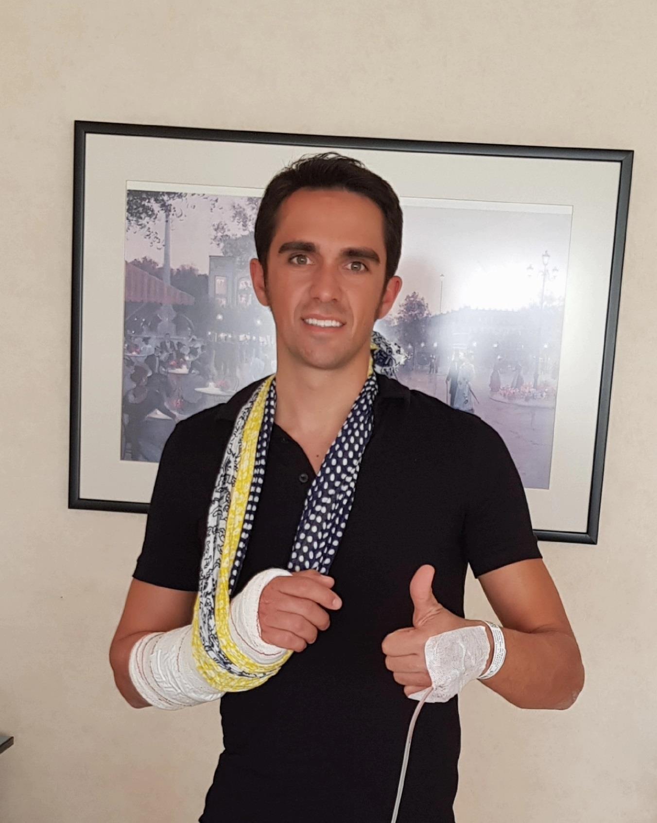 ep alberto contador operado con exitola muneca derecha
