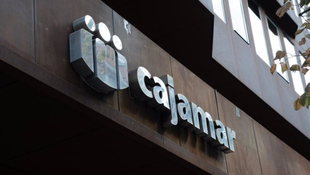 ep archivo   fachada del banco cajamar caja rural a 4 de octubre de 2024 en barcelona catalunya