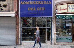 ep archivo   foto de archivo de comercios cerrados en malaga por la alta incidencia de la pandemia