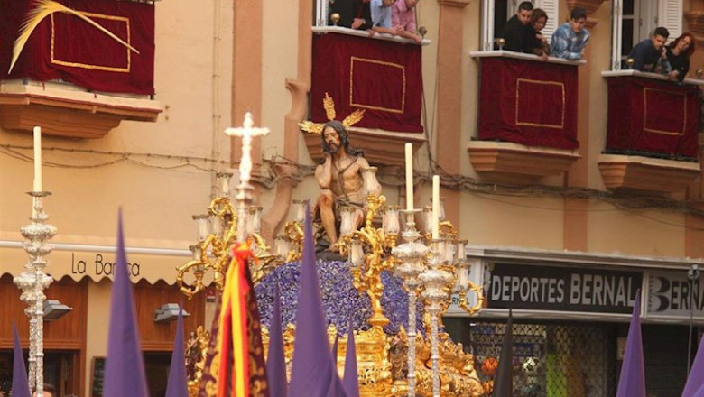 Cofradía de la Humildad y Paciencia de la Semana Santa de Cádiz | EUROPA PRESS/ARCHIVO ep cofradia de la humildad y paciencia de la semana santa de cadiz