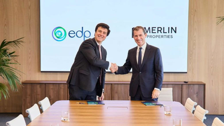 ep el ceo de merlin edged ismael clemente y el ceo de edp miguel stilwell dandrade