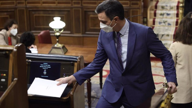 ep el presidente del gobierno pedro sanchez en una sesion plenaria en el congreso de los diputados a