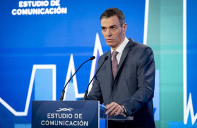 ep el presidente del gobierno pedro sanchez interviene durante la clausura de la xvi edicion del ep el presidente del gobierno pedro sanchez interviene durante la clausura de la xvi edicion del
