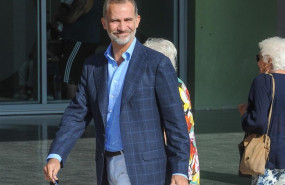 ep el rey felipe vi visitando de nuevo a don juan carlos