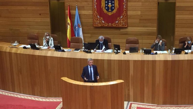 ep el vicepresidente primero alfonso rueda comparece en la camara gallega