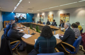 ep el vicepresidente primero de la xunta francisco conde participa en la reunion del observatorio da