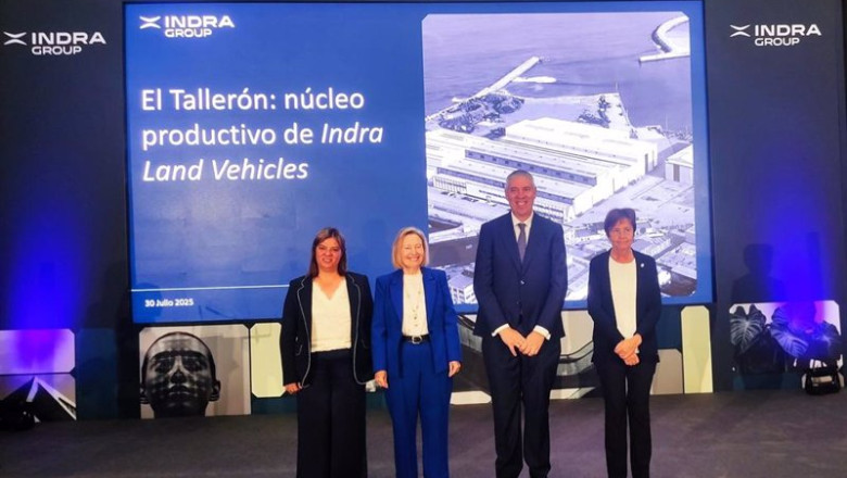 ep indra convertira el talleron en centro neuralgico de fabricacion de vehiculos y carros de combate