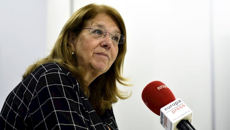 La expresidenta de la CNMV, Elviro Rodríguez. | Óscar Cañas - Europa Press ep la candidata numero 5 del pp al congreso de los diputados por madrid elvira rodriguez durante una