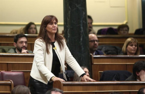 ep la diputada de jxcat en el congreso laura borras jura acatar la constitucion durante la sesion de