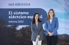 ep la presidenta de redeia beatriz corredor y la secretaria de estado de energia sara aagesen