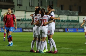 ep la seleccion espanola femenina de futbol en el partido ante la republica checa de clasificacion