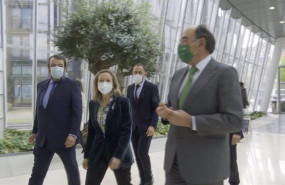 ep la vicepresidenta tercera nadia calvino es recibida por el presidente de iberdrola ignacio