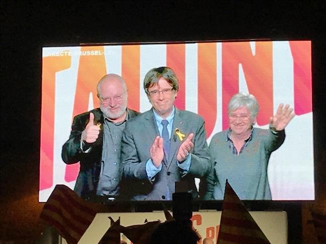 ep lluis puig carles puigdemont clara ponsati