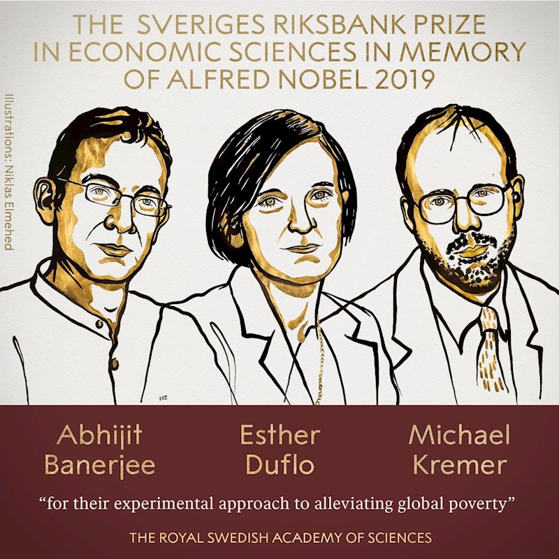 ep los ganadores del nobel de economia 2019 abhijit banerjee esther duflo y michael kremer