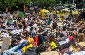 ep los manifestantela protestamadridmovimiento fridays for future contracambio climaticotumbanlas inmediacionescongresolos diputadosla plazaneptuno