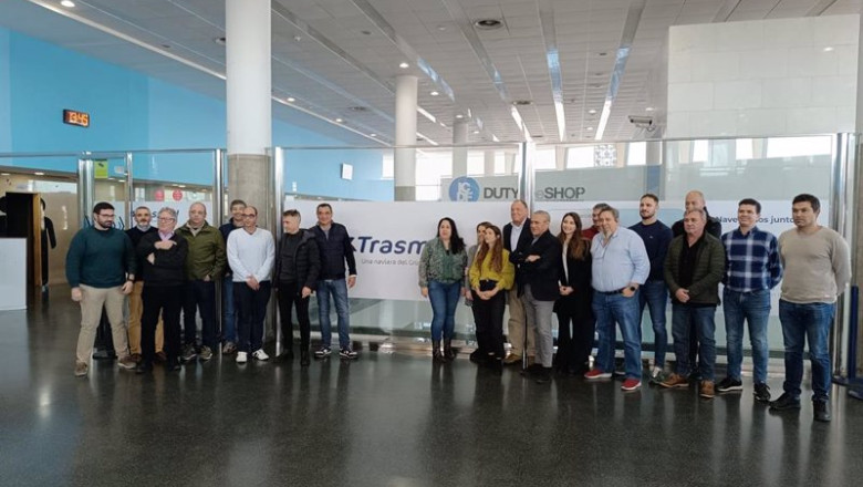 Los miembros del Comité de Empresa de Trasmed, sus asesores y la parte de la empresa que ha participado en la negociación | TRASMED ep los miembros del comite de empresa de trasmed sus asesores y la parte de la empresa que ha