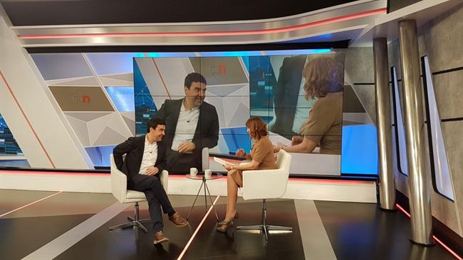 Mario Jiménez , durante la entrevista | PSOE-A ep mario jimenez duranteentrevista
