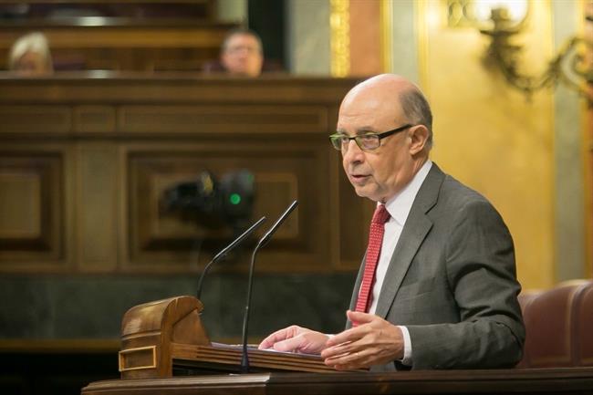 El ministro de Hacienda y Función Pública, Cristóbal Montoro, en el Congreso | CONGRESO ep ministrohaciendafuncion publica cristobal montoro encongreso 20180215164305