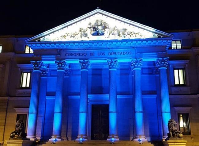 Monumentos y edificios de toda España se iluminan de azul por el Día Mundial del | AUTISMO ESPAÑA ep monumentosedificiostoda espanailuminanazuldia mundial del