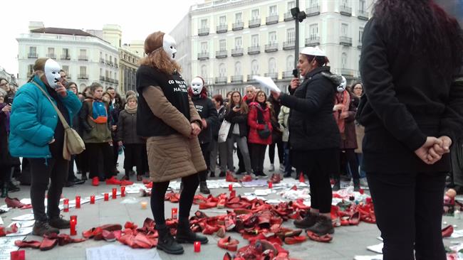 Mujeres en huelga de hambre | EUROPA PRESS ep mujereshuelgahambre