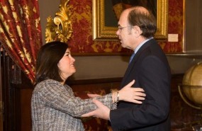 ep presidentesenado pio garcia-escudero y carolina darias