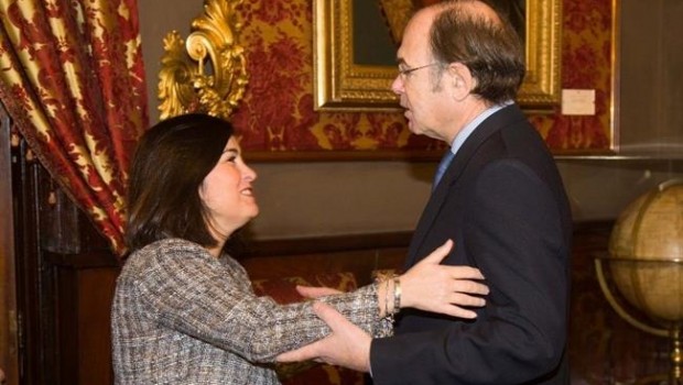 ep presidentesenado pio garcia-escudero y carolina darias
