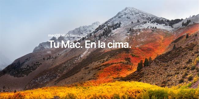 Sistema operativo macOS High Sierra | APPLE ep sistema operativo macos high sierra