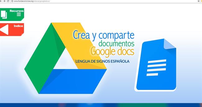 Web para acercar Google Docs a alumnos sordos | EUROPA PRESS ep webacercar google docsalumnos sordos