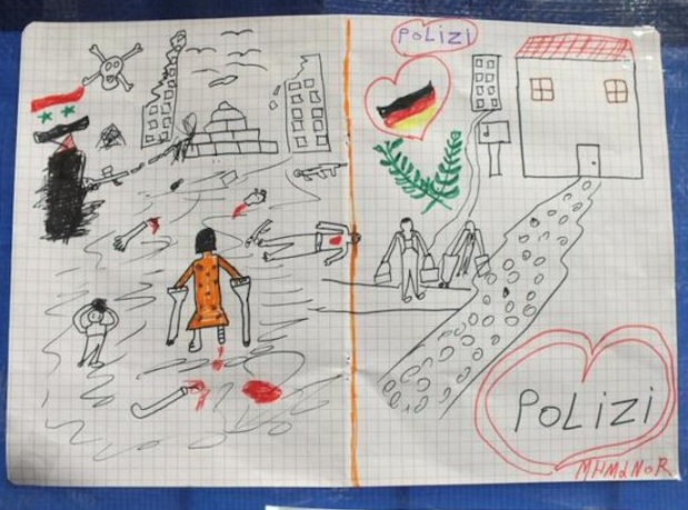 siria dibujo niÃƒÂ±o