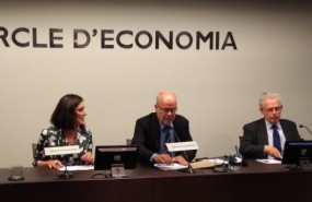 ciclo de conferencias en el cercle d economia de barcelona