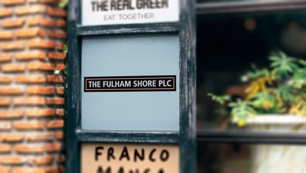 dl the fulham shore plc but consommateur discrétionnaire voyages et loisirs restaurants et bars logo