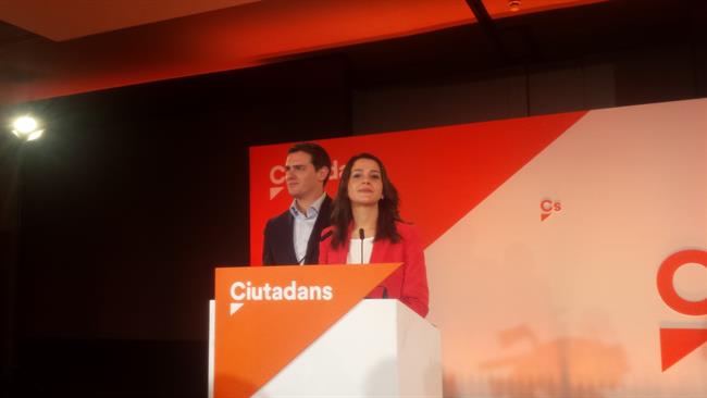 Albert Rivera e Inés Arrimadas (Cs) | EUROPA PRESS ep albert rivera e ines arrimadas cs