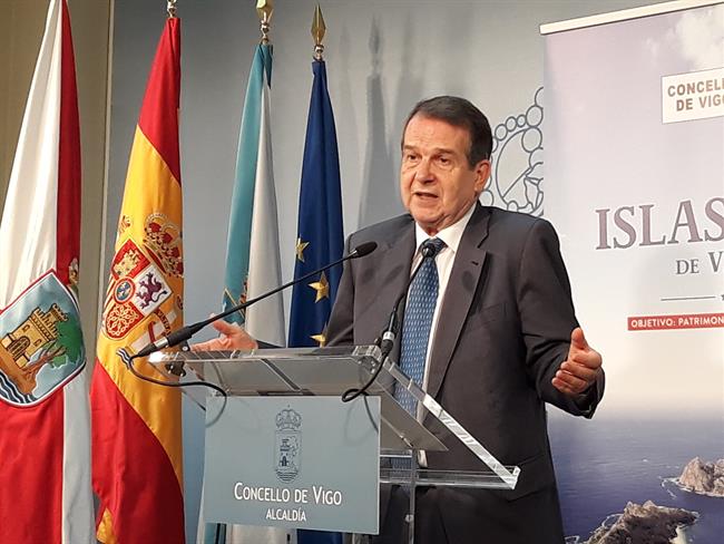 El alcalde de Vigo, Abel Caballero, en rueda de prensa | Europa Press ep alcaldevigo abel caballero en ruedaprensa