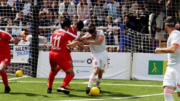 Antonio Martín en el Mundial de fútbol para ciegos | EUROPA PRESS ep antonio martinmundialfutbolciegos