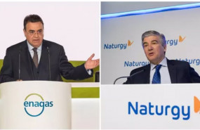 ep archivo   el presidente de enagas antonio llarden y de naturgy francisco reynes