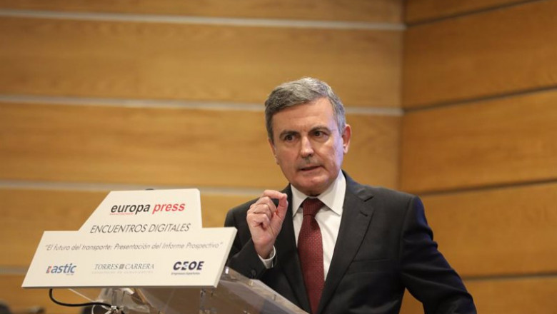Archivo - El secretario de Estado de Transportes, Movilidad y Agenda Urbana, Pedro Saura | Marta Fernández Jara - Europa Press - Archivo ep archivo - el secretario de estado de transportes movilidad y agenda urbana pedro saura