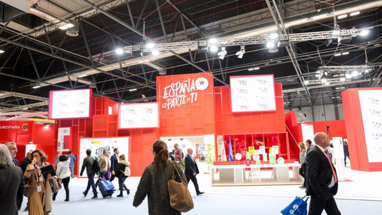 ep archivo   entrada al pabellon de espana en fitur 2020 archivo