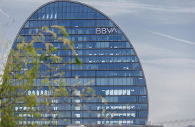 ep archivo   fachada del banco del bbva en la ciudad del bbva en madrid espana