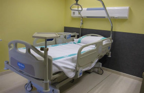 ep cama de la habitacion de un hospital de zaragoza