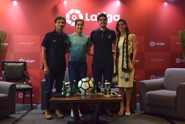 Carolina Marín Luis Milla Indonesia LaLiga | LALIGA ep carolina marin luis milla indonesia laliga
